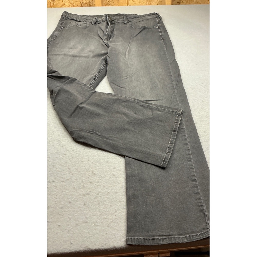 Buffalo David Bitton Gray Straight Leg Jeans Mens Denim Pants 40x32 Casual